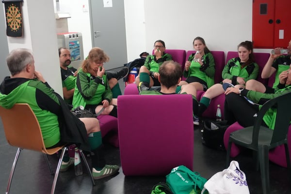 Kurze Pause - Zeit für eine Nasenflöten-Probe ;-)