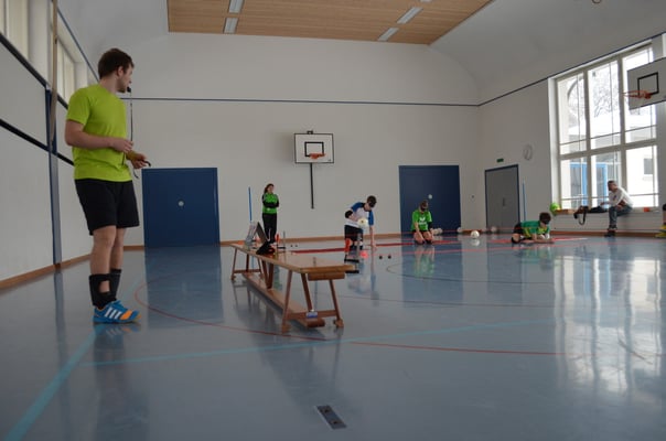 Training mit Schiri Jonas