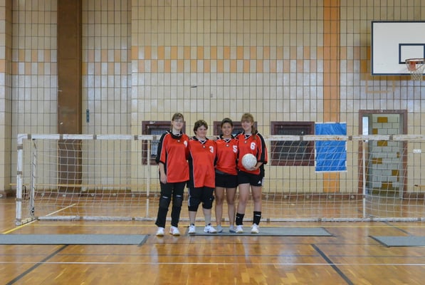 Das Damenteam unter Basler Flagge