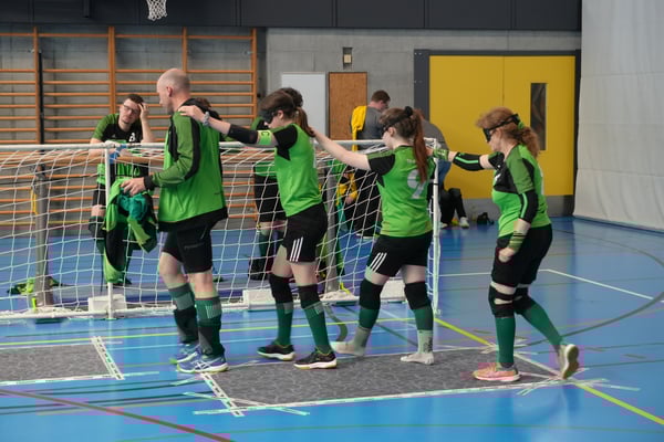 Seitenwechsel mit Coach Thomas