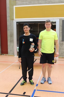 Die beiden Sieger des Highspeed-Wettbewerbs