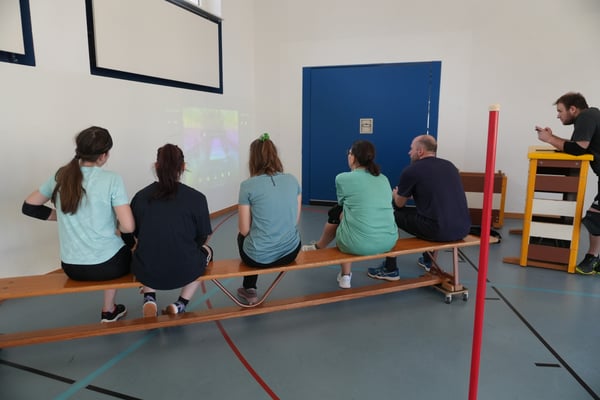 Bei der Videoanalyse