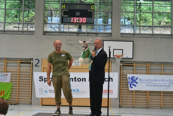 Thomas im Duett mit Kliby und Caroline ;)