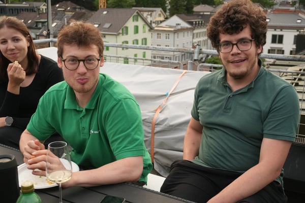 Larissa, Gianni und Joël