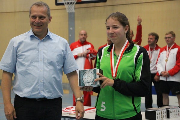 Torschützenkönigin Jugend: Larissa