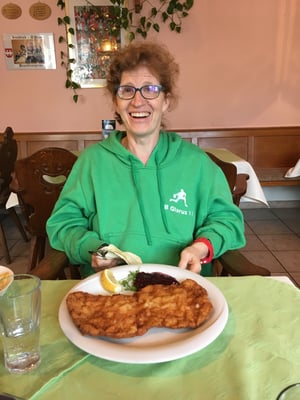 Das obligate Schitzel in Innsbruck