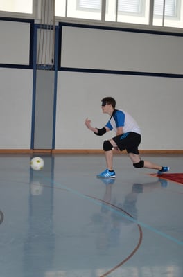 Gianmarco im Angriff