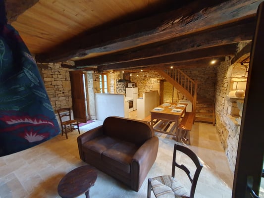 canapé lot quercy vacances congés gite Lot Quercy Occitanie 