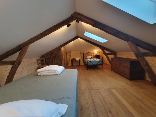 chambre r+1 sous comble occitanie lot quercy 