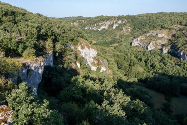 vallée du Lot causses du Quercy ; crédits : C. Novello