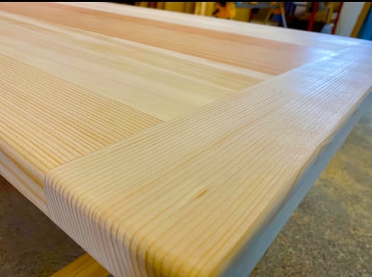 Lärche/Tannentischplatte