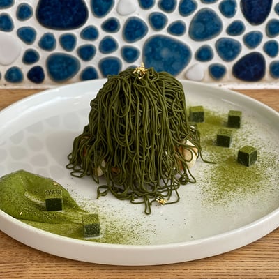 お抹茶モンブランムッフル