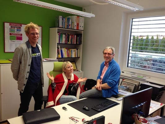 Besuch von easySYS im SMS-Büro.