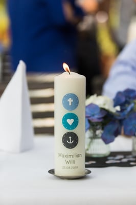 Taufkerze |  Ev. Friedensgemeinde Charlottenburg