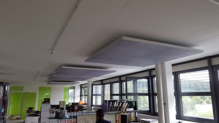 metallisch 43 Akustik Decken Pan