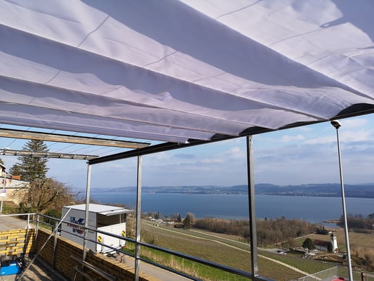 metallisch 10 Pergola Sonnensegel