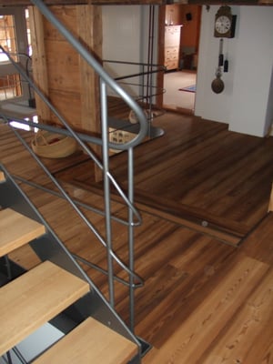 metallisch 10 Rundstahl Geländer