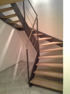 metallisch 59 Wangen Treppe