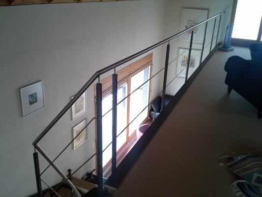 metallisch 28 Brüstungs Geländer