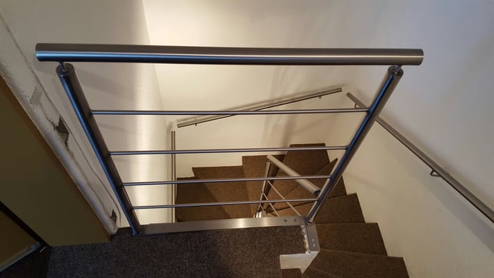 metallisch 12 Treppenhaus Geländer