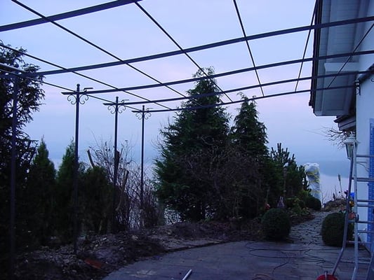 metallisch 9 Pergola