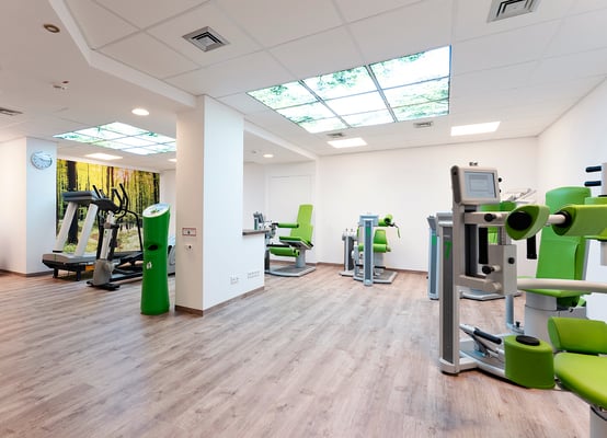 Trainingsfläche in der vita nova Klinik Bad Salzuflen