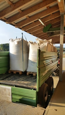 Das Verladen der Big Bag