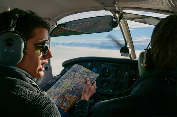 Flugzeug selber fliegen