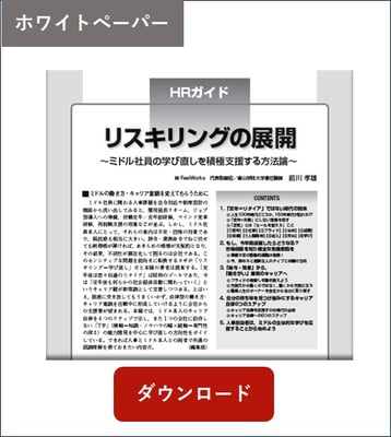 HRガイド リスキリングの展開