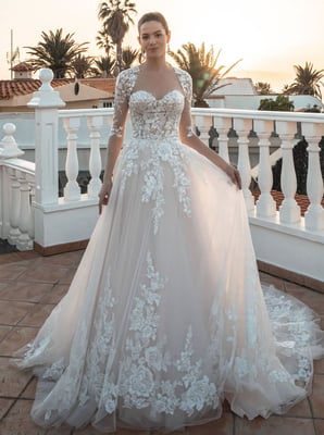 Brautkleid A-Linie 50727