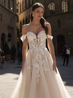 Brautkleid A-Linie 30821