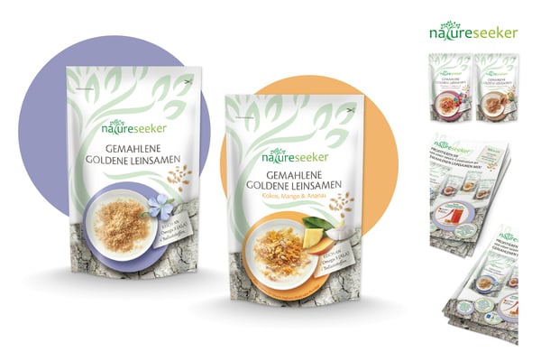 natureseeker gemahlene Leinsamen/ Topping