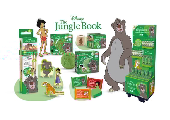 Disney Jungle Book Zahnbürsten, Duschseifen, Badebomben