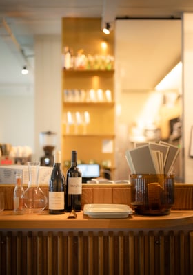 Restaurant aanzicht van NOVA Kitchen & Bar in Eindhoven door Jordy Leenders van Axis Studio.