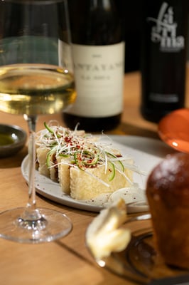 Portret van gerecht in restaurant NOVA Kitchen & Bar in Eindhoven door Jordy Leenders van Axis Studio.