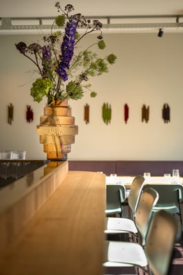 Restaurant aanzicht van NOVA Kitchen & Bar in Eindhoven door Jordy Leenders van Axis Studio.