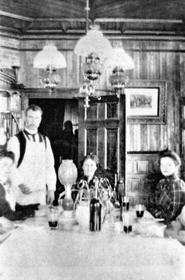 Intérieur de la maison de Louis-Philippe Desbiens