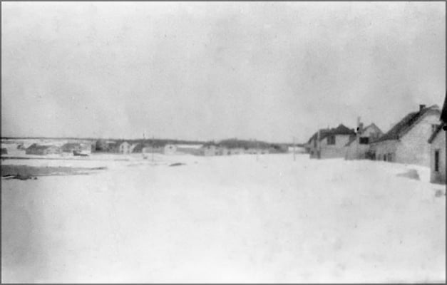 Baie Ste-Claire dans la neige