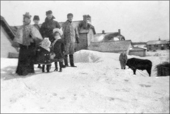 Ferme de Baie Ste-Claire vers 1903