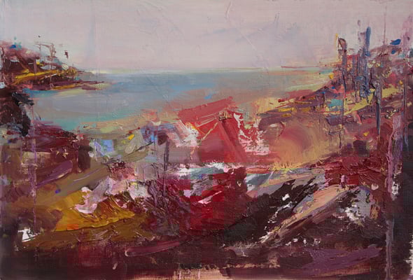 Internal Light collection. Nº 4 | 30,5 x 40,5 cm | Oil on paper | 2015