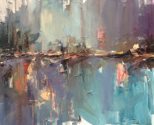 Internal Light collection. Nº 2 | 60 x 73 cm | Oil on canvas | 2014