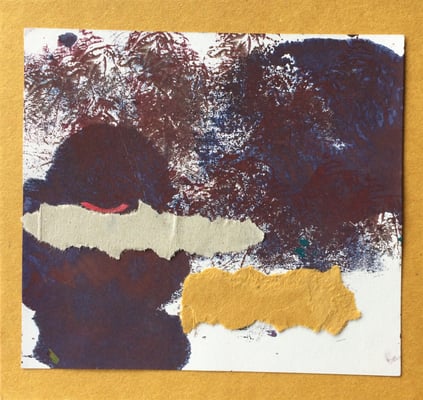 "Menorca N. 7" | Collage on cardboard | 15 x 14,4 cm | 2017