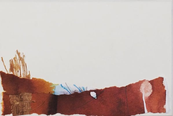 "Lanzarote 4" | Collage on cardboard | 8 x 12 cm | 2017