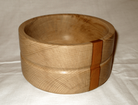 Schüssel Buche/Kirschbaum Ø 16 H 8 Nr.131