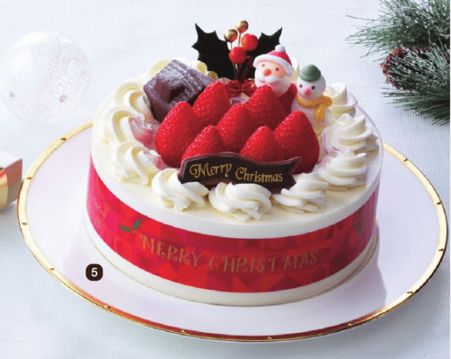 銀座コージーコーナー クリスマスケーキ