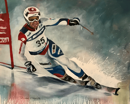 Telemark,  Privatbesitz  100x80