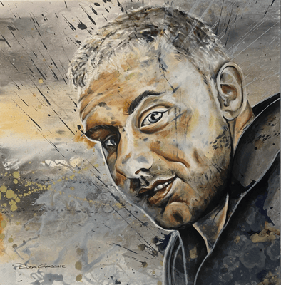 Auftragswerk!     Mixed Media auf Leinwand   70x70