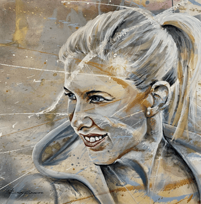 Auftragswerk!    Mixed Media auf Leinwand   70x70