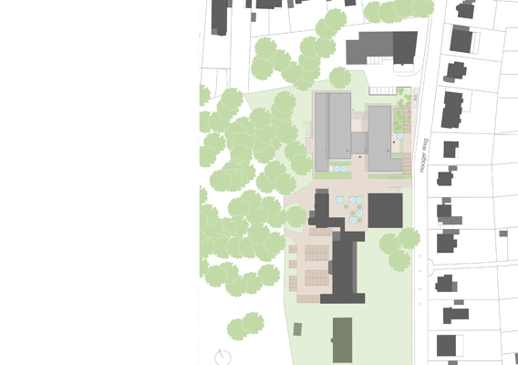 Machbarkeitsstudie Haus Venusberg e.V. in Bonn, Lageplan