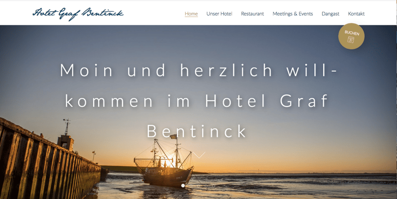 Kunde: Hotel Graf Bentinck Dangast
